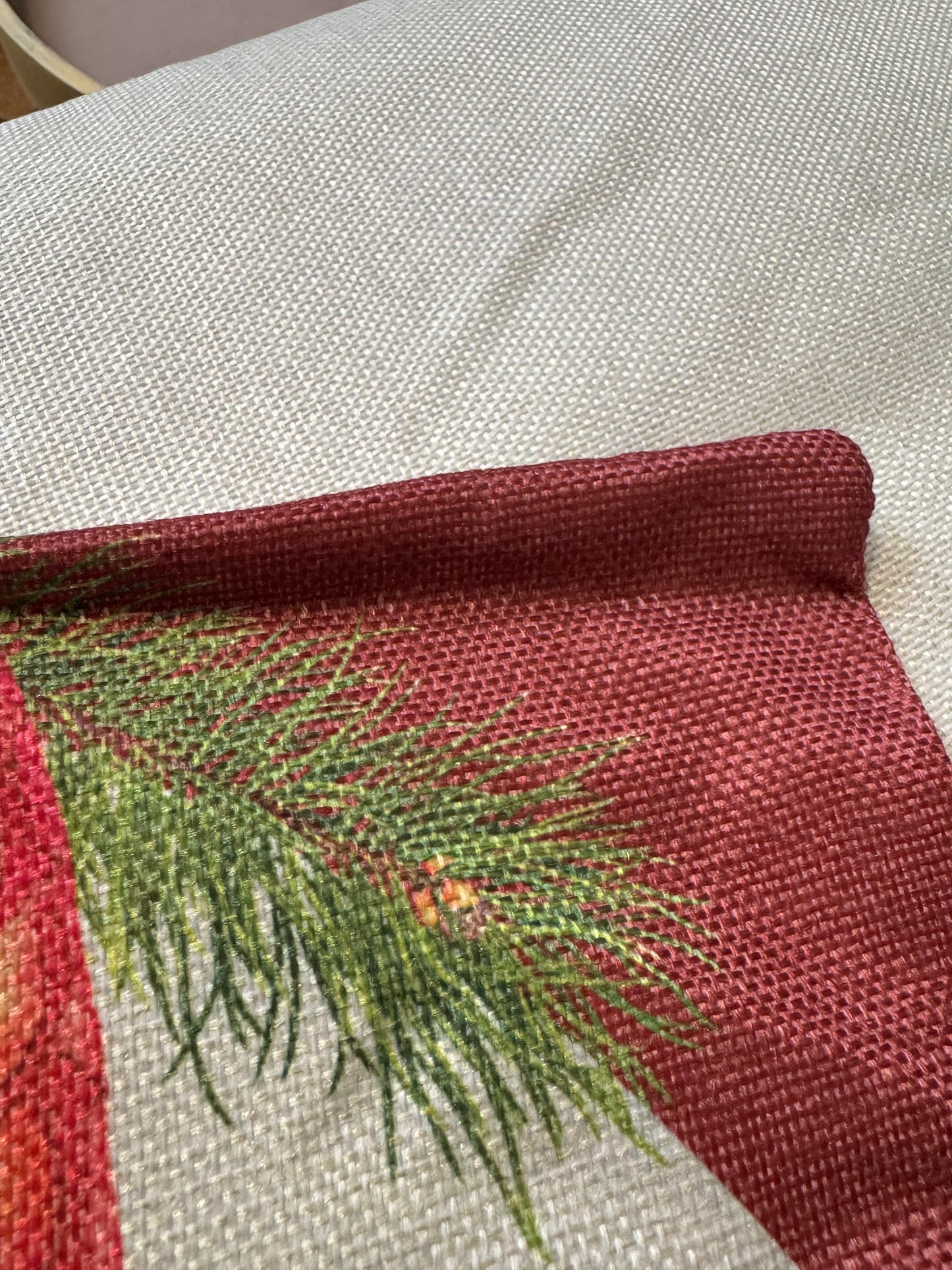 Párnahuzat karácsonyi forrócsokis