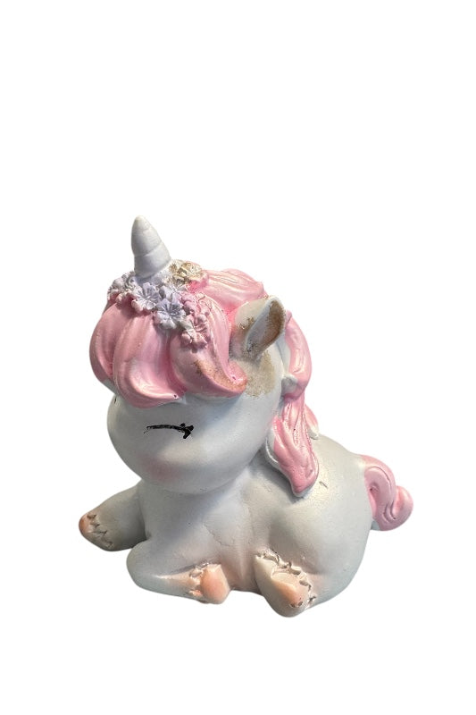 Unikornis dekoráció rózsaszín