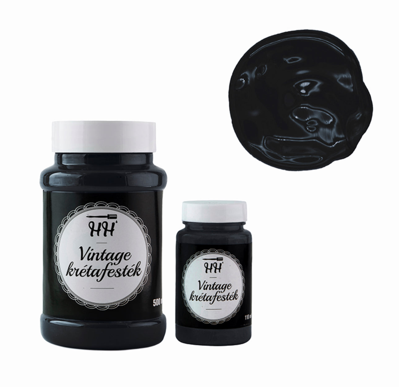 HH Krétafesték ÓNIX FEKETE 500 ml