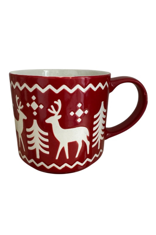 Bögre karácsonyi rénszarvas