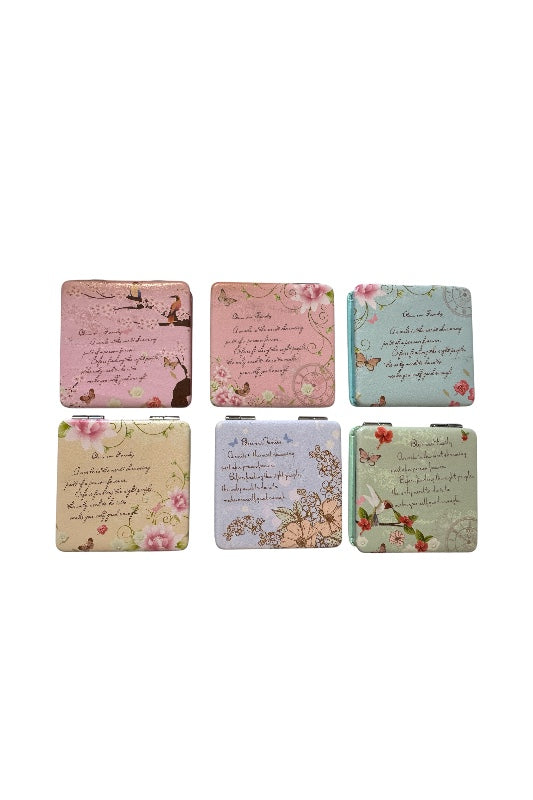 Pipere tükör romantikus mintával