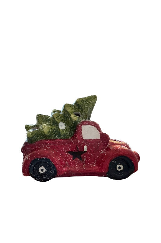 Karácsonyi dekoráció autó LED-es