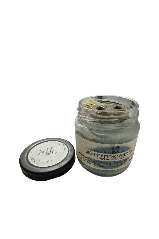 KandelaLux illatgyertya Sütőtök erdő 20 órás kis csupor