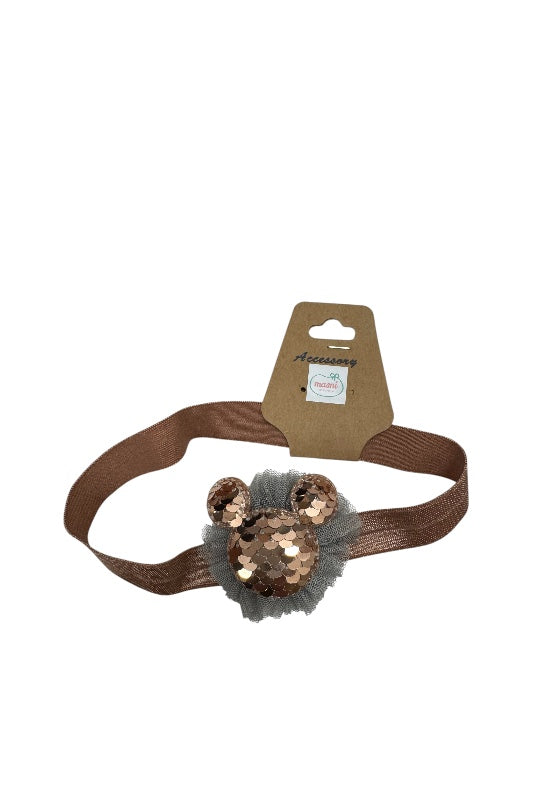 Masni Kids elasztikus gyerek hajpánt flitteres