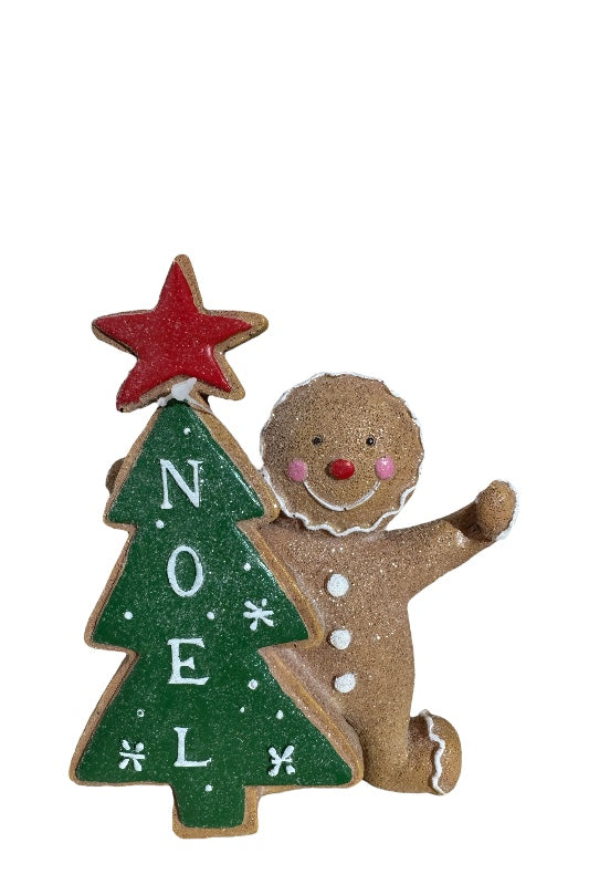 Mézi szobor karácsonyfával