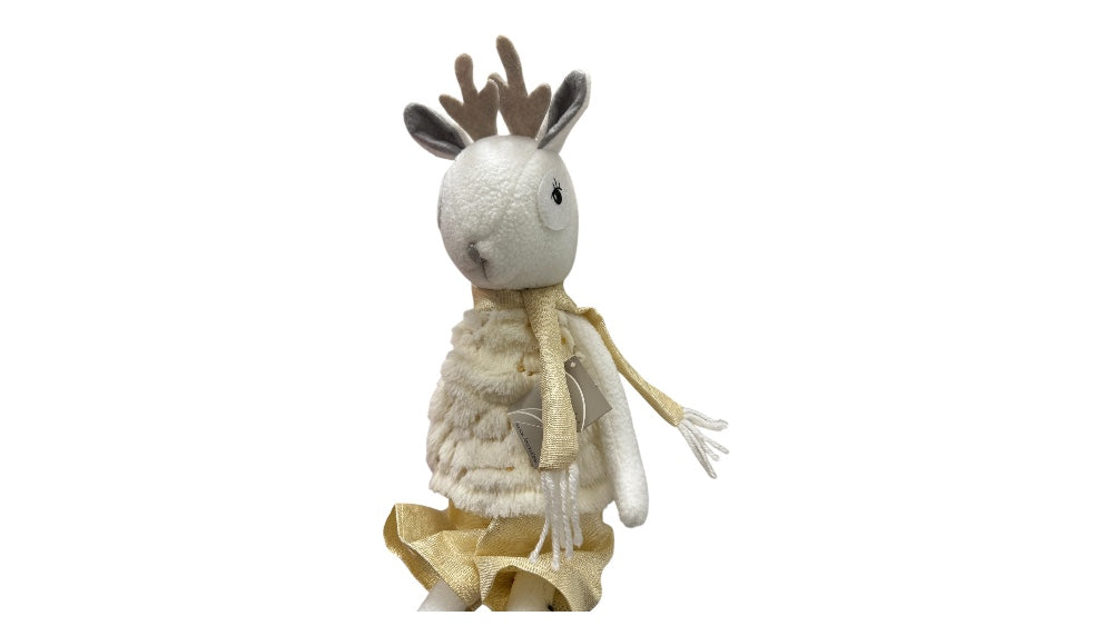 Plüss lány szarvas, ültethető