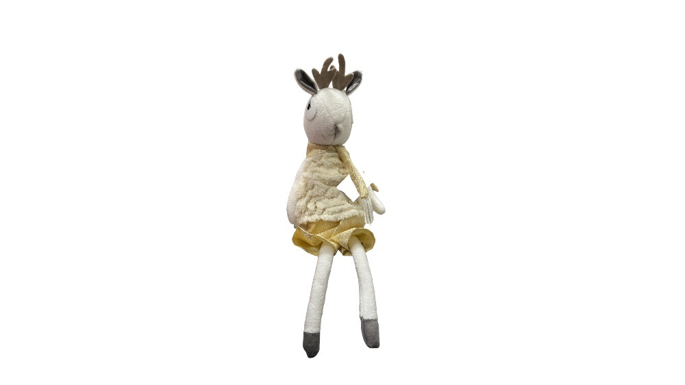 Plüss lány szarvas, ültethető